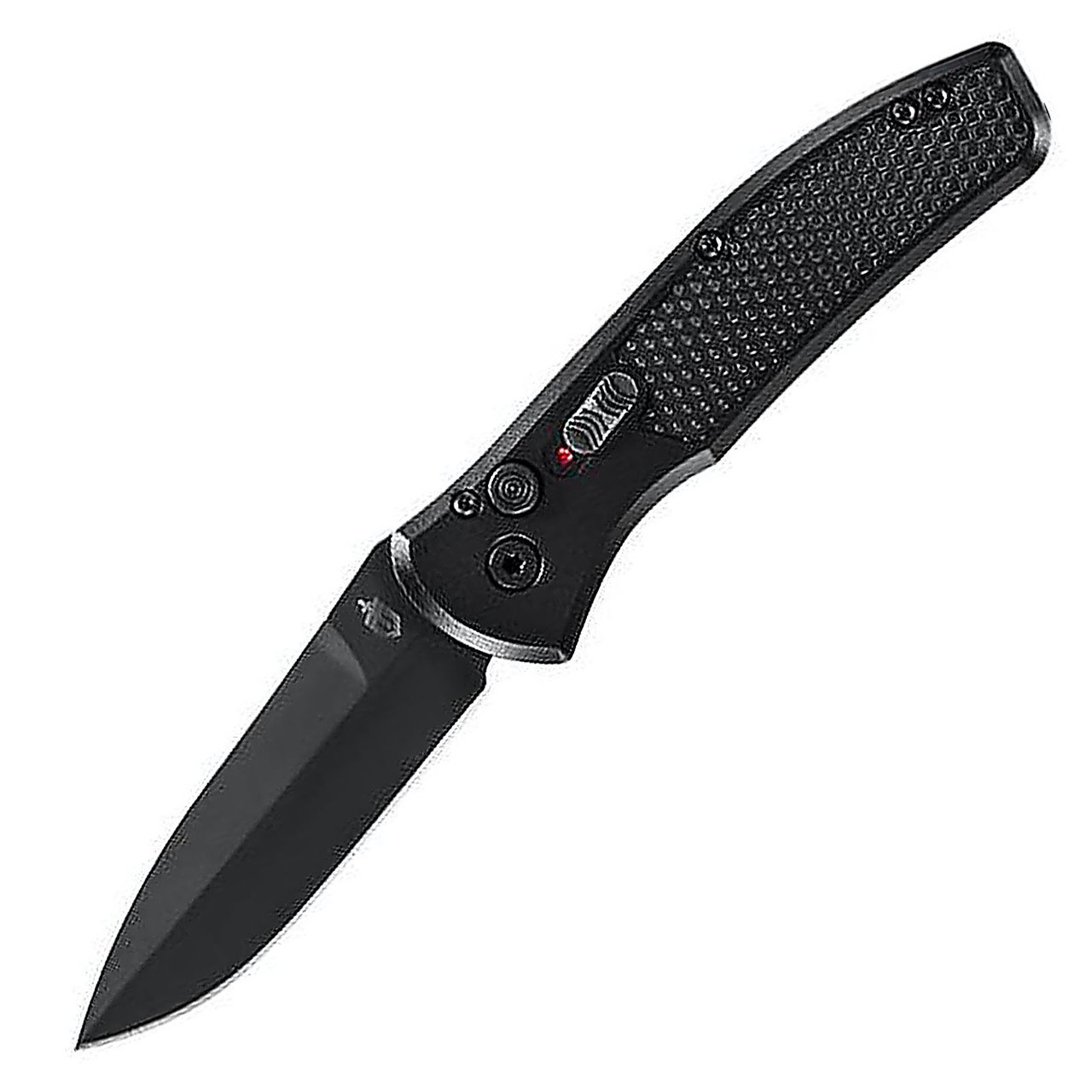 Gerber Empower Auto Blade Fine Edge Black on Black S30V Steel – 30-001321N