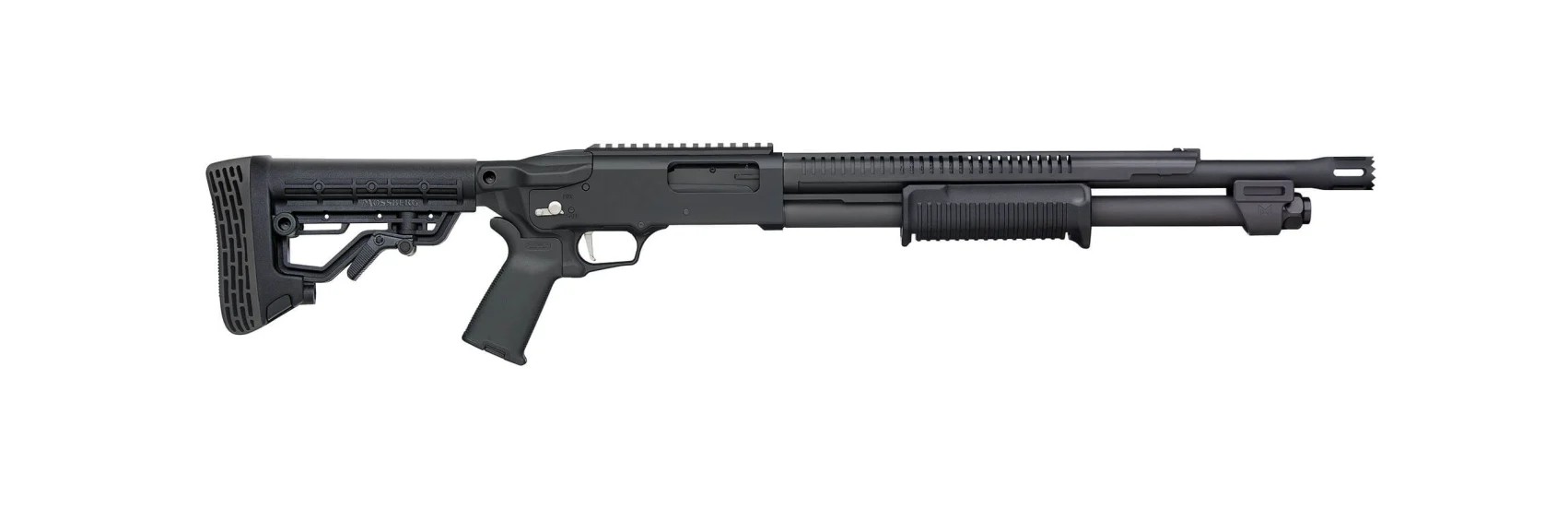 Mossberg 590R Stand-Off 18.5 Inch Barrel 6 Round Magazine Black – 50761
