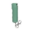Sabre Pepper Gel Fast Flip Top & Snap-Clip Keychain Sage Green – F15-SGG-02