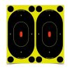 Birchwood Casey Shoot-N-C Targets 7″ Silhouette Pack of 12 with 48 Pasters – BC-34710