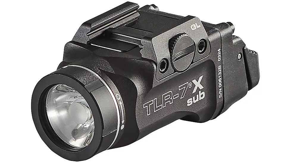 Streamlight TLR-7X Sub Weapon Light 500 Lumens USB Rechargable Black 1913 Rail – 69071