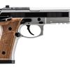 Beretta 92GTS 9mm Launch Edition 4.7″ Barrel Wood Grips 2 18 Round Magazines – J92XFMSDA21M1