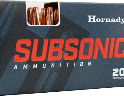 Hornady Subsonic 338 ARC 307 Grain Box Of 20 Rounds – 82272
