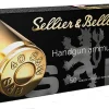 Sellier and Bellot S&B .40 S&W 180 grain JHP Jacketed Hollow Point 50 rd box FREE SHIPPING (1000 rd case)