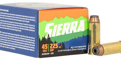 Sierra Sports Master .45 Colt 225 Grain Jacketed Hollow Point – 20 Round Box