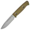 Benchmade Shane Sibert Bushcrafter Fixed Blade 4.39″ Satin Drop Point – Green