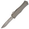 Microtech Hera II Auto OTF Knife 4″ Apocalyptic Recurve Blade – Natural Clear