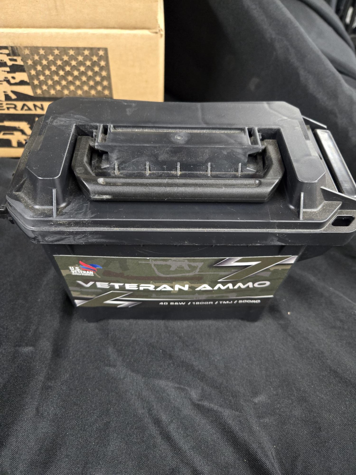 Hyperion Munitions Veteran Ammo .40 S&W 180 grain FMJ Full Metal Jacket Ammo Can (500 rd case)