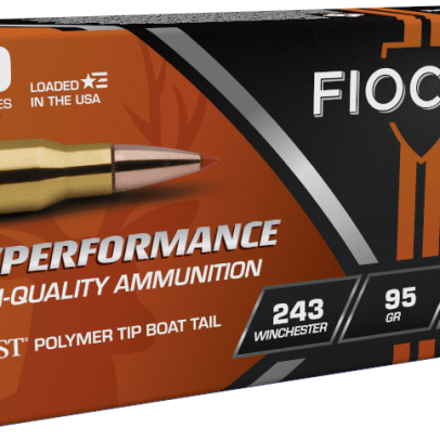 Fiocchi Hyperperformance .243 Win. 95 grain Hornady SST 2950 FPS (20 rd box)