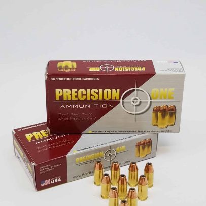 Precision One .380 acp/auto 90 grain HP/XTP +P 975 FPS (50 rd box)