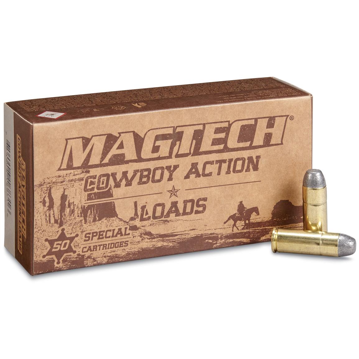 Magtech .38 Special 125 grain LFN Lead Flat Nose Cowboy Action (50 rd box)