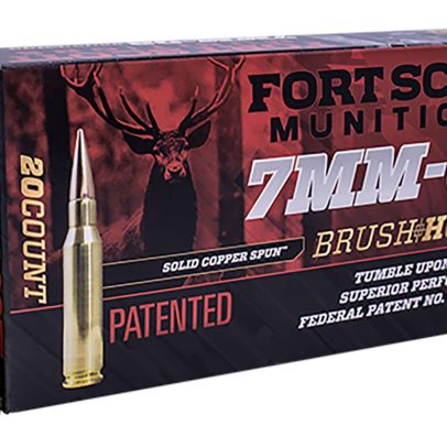Fort Scott Munitions 7mm-08 120 grain TUI Hunting/Defense 100% Copper Projectile (20 rd box)