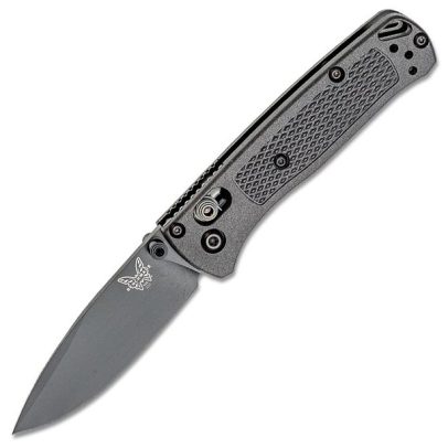 Benchmade 533BK-2 Mini Bugout CF-Elite AXIS Folding Knife 2.82″ S30V Black DLC Plain Blade – Graphite Black CF-Elite