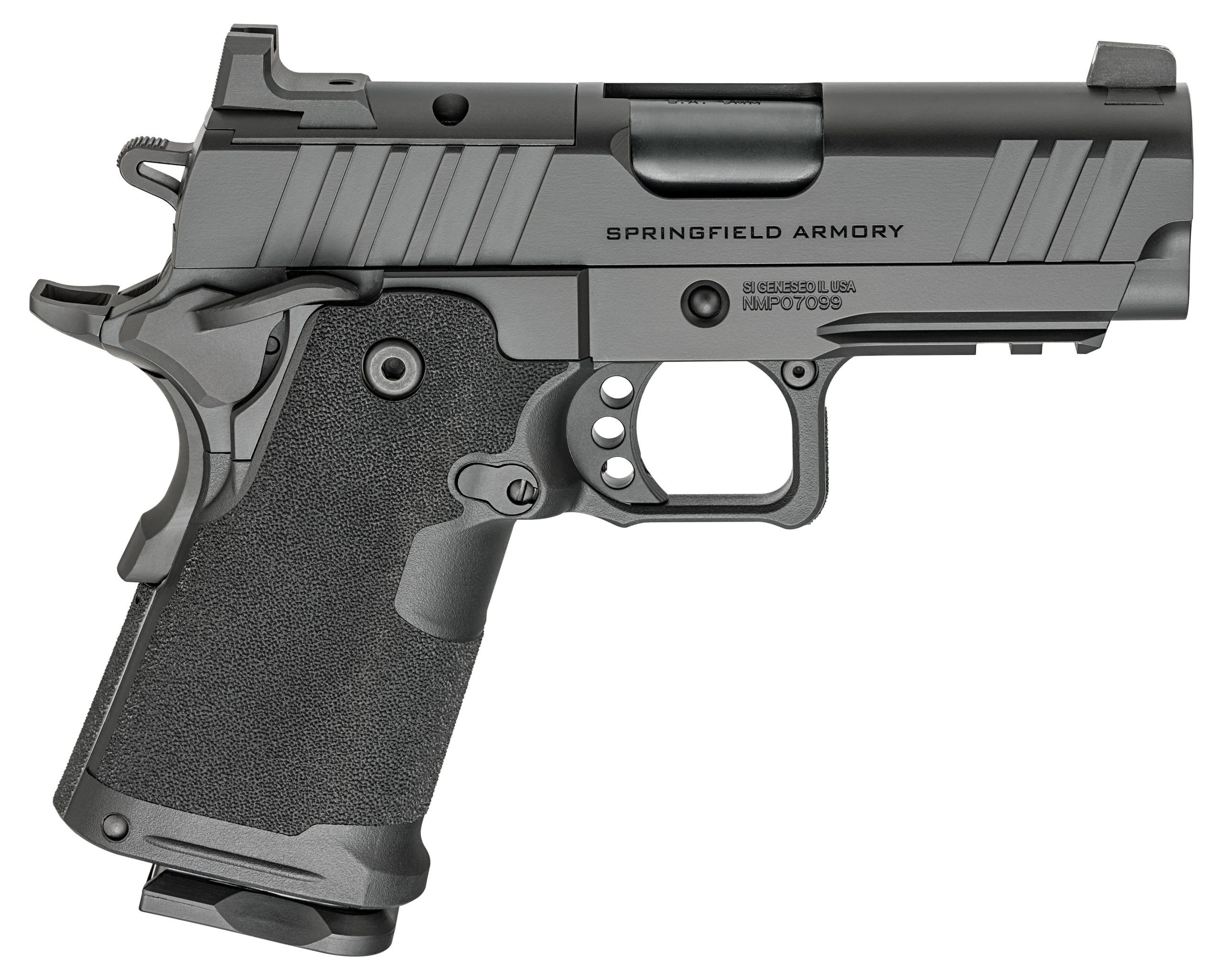 Springfield Prodigy Compact 9mm 3.5″ Barrel Optic Ready 2-15 Round Magazines – PH9115AOS