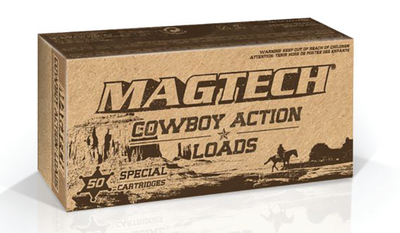 Magtech Cowboy Action Ammunition 45 Colt 200 Grain Lead Flat Nose Box of 50 – 45F