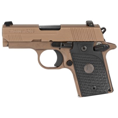 Sig Sauer P938 Emperor Scorpion 9MM 3″ Barrel 1 6 1 7 Round Mag FDE – 938-9-ESCPN-AMBI