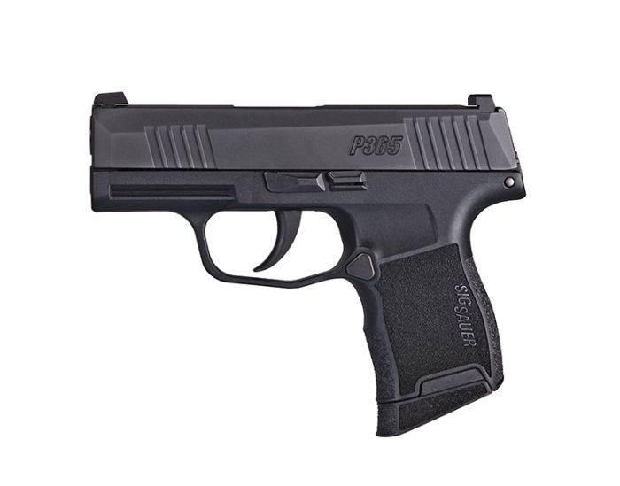 Sig Sauer P365 9MM 3.1 Inch Barrel Black 10 Round Magazine – 365-9-BXR3P