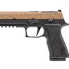 Sig Sauer 320X5 10mm Auto Custom Works 5″ Barrel Coyote Slide Optic Ready – 320X5-10-CXR3-CW-R2