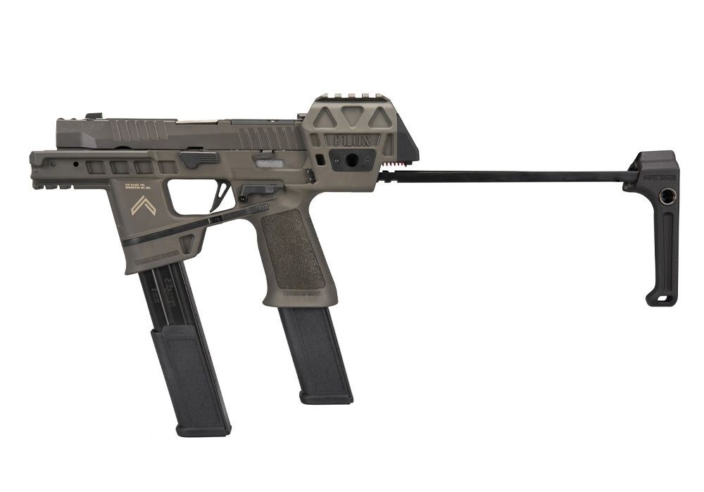 Sig Sauer 320 FLUX Legion Flux 9mm 3.9″ Barrel Collapsible Brace 2-30 Round Mags – 320FLUX-9-LEGION
