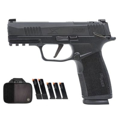 Sig Sauer P365 Macro 9MM TACPRO Package 3.7″ Barrel Savior Bag 5 Magazines – 365XCA-9-BXR3-MS-TACPRO
