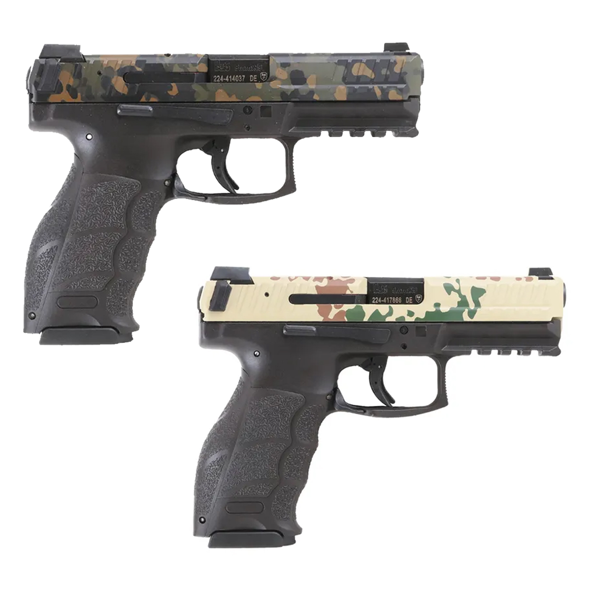 HK VP9 75th Anniversary 9mm Pistol Bundle – Flecktarn/Tropentarn Camo