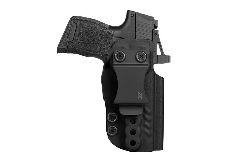 N8 Tactical Xecutive Glock 43x MOS 48 MOS In Waist Band Holster Black – D-XEC-R-1233-K