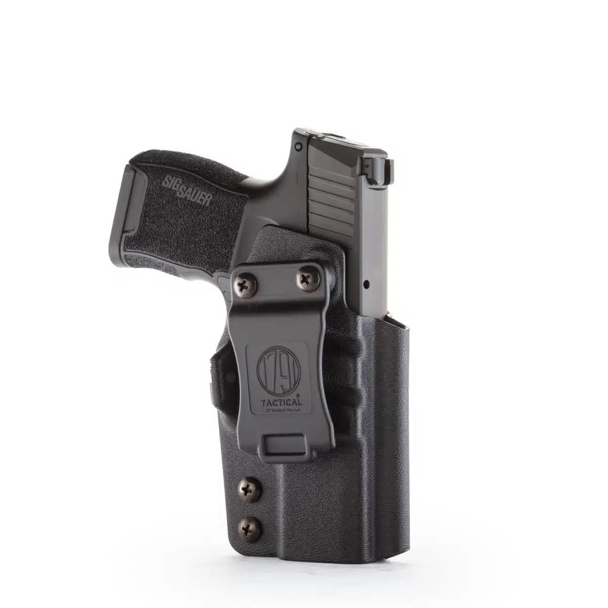 1791 Tactical Holster Kydex IWB Sig Sauer P365X Macro Black Right Hand – TAC-IWB-P365XM-BLK-R