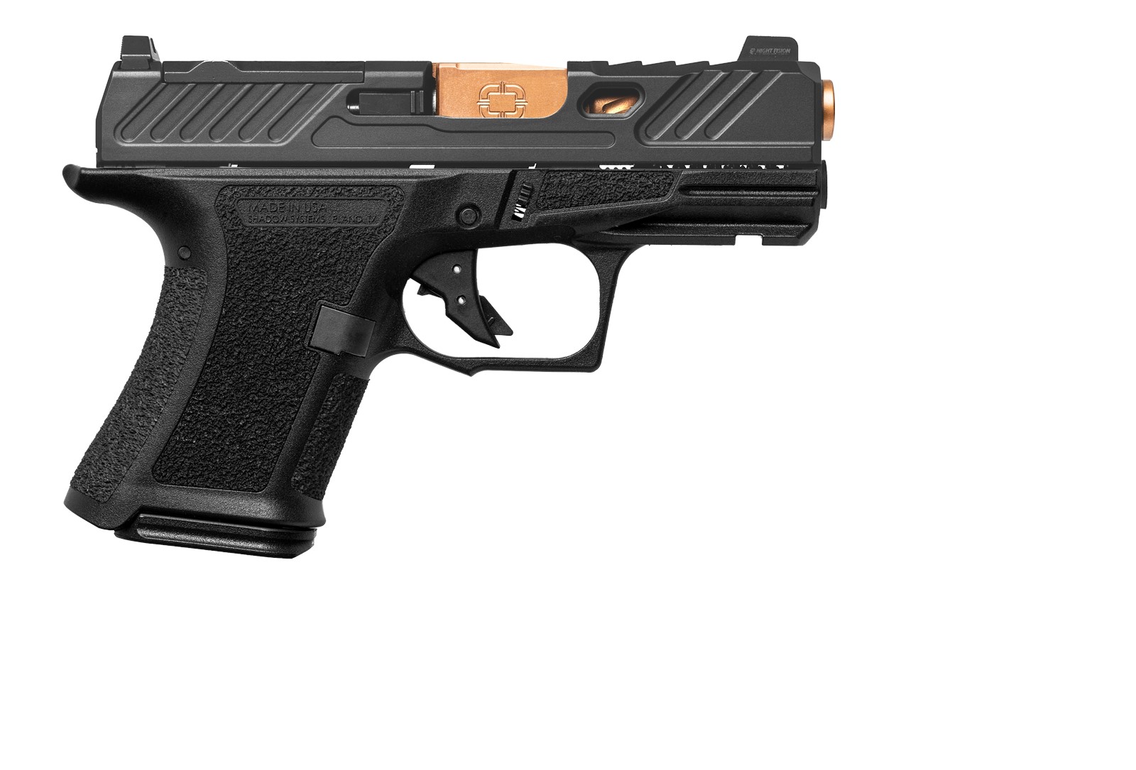 Shadow Systems CR920 Elite 9MM Optics Ready w/ Ka-Bar 2-13, 1-10 Round Mag Black – SS-4011-SMS231