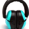 PYRAMEX VG80 VENTURE-GEAR EARMUFF TEAL Midwest Shooting Logo – VGPM8063C