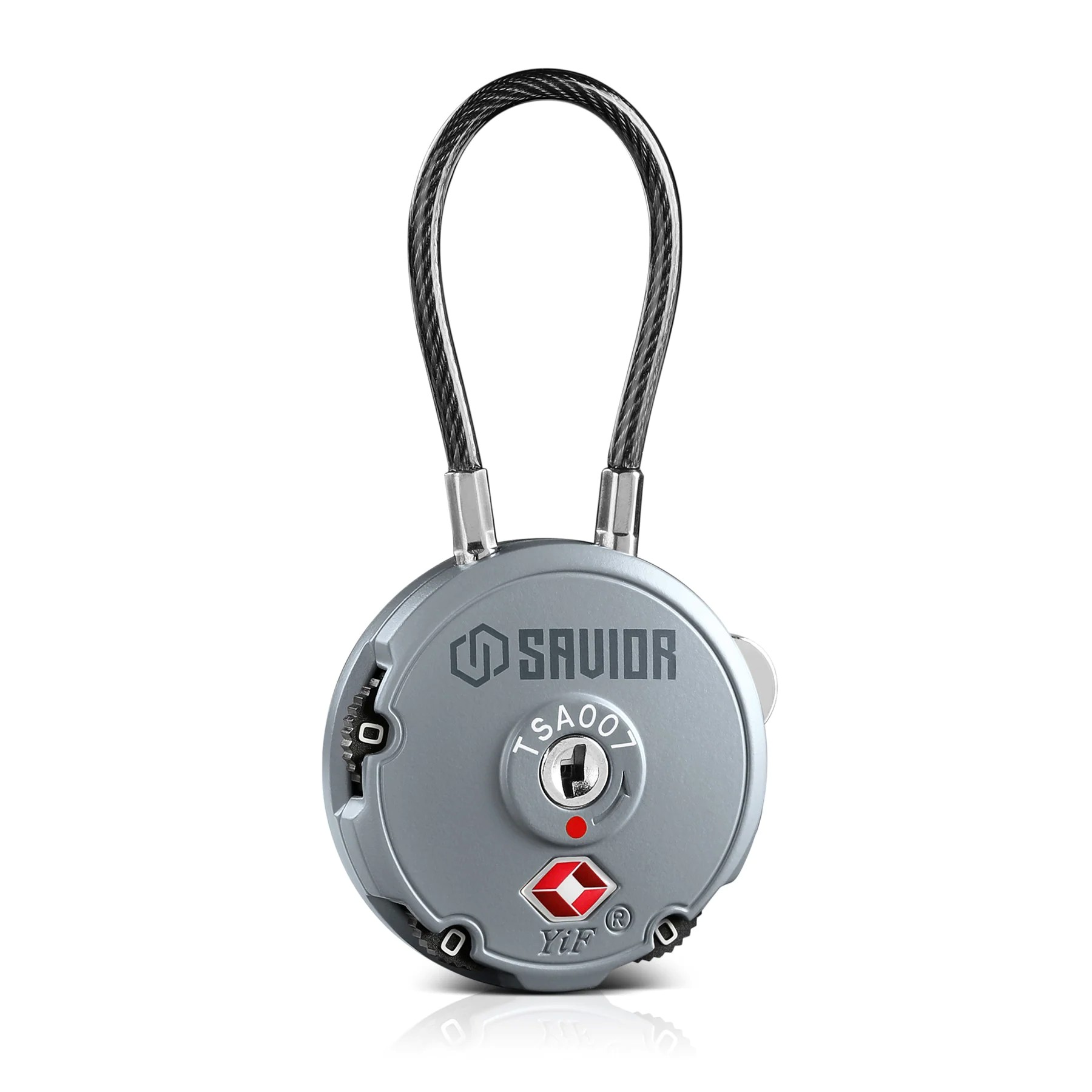 Savior Equipment Cable Lock Silver – LK-ROUND-GS