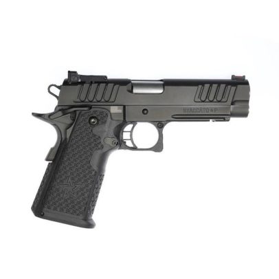 Staccato P 2011 9MM 4.4 Inch Barrel Optic Ready Black 2-17 Round Magazines – 12-1200-000003