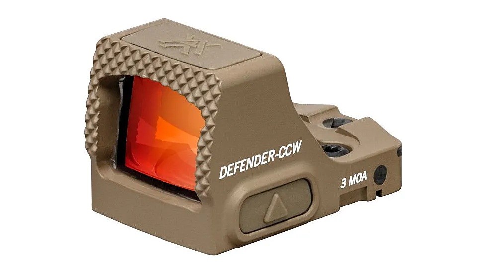 Vortex Defender CCW Red Dot 3 MOA Tan – DFCCW-MRD3-T