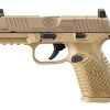 FN 509 Midsize MRD 9MM Optics Ready Pistol FDE 2-15 Round Magazines – 66-100741