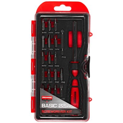 Birchwood Casey Basic Screwdriver Kit 22 Pieces – BC-BSDS