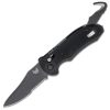 Benchmade 9170SBK Triage Resuce Folder Auto Knife 3.58″ AXIS Black Combo Blade – Black Aluminum