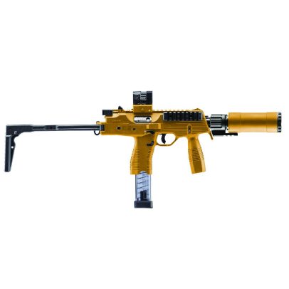 B&T TP9 9mm 5.1″ SBR w/ TP9 Suppressor – RAL8000