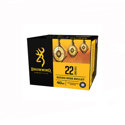 Browning BPR 22LR 40gr LRN 400rds