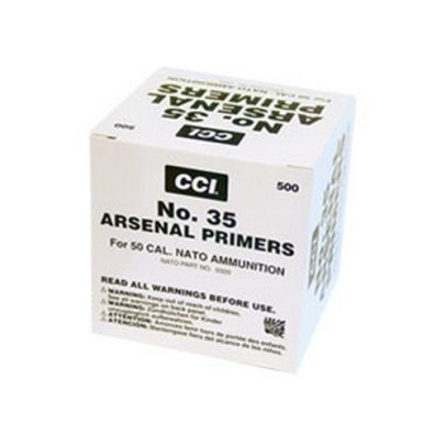 CCI No. 35 Primer for 50cal BMG (500)