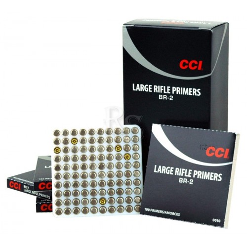 CCI Large Rifle Bench Rest BR2 Primers | 1,000 Count