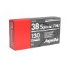 Aguila .38 Spl 130 gr FMJ 50ct