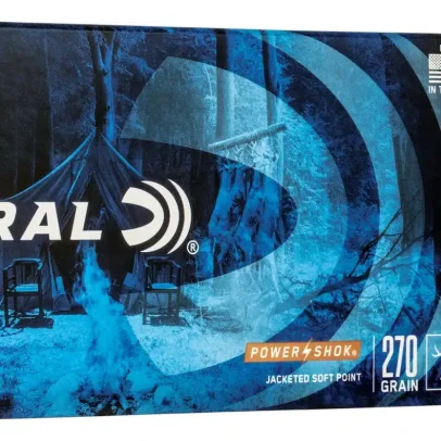 Federal Power-Shok 375 H&H Mag. 270 grain JSP Jacketed Soft Point 2690 FPS (20 rd box)