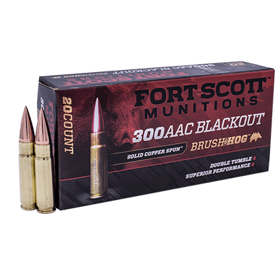 Fort Scott Munitions 300 Blackout 115 grain TUI (20 Rounds)