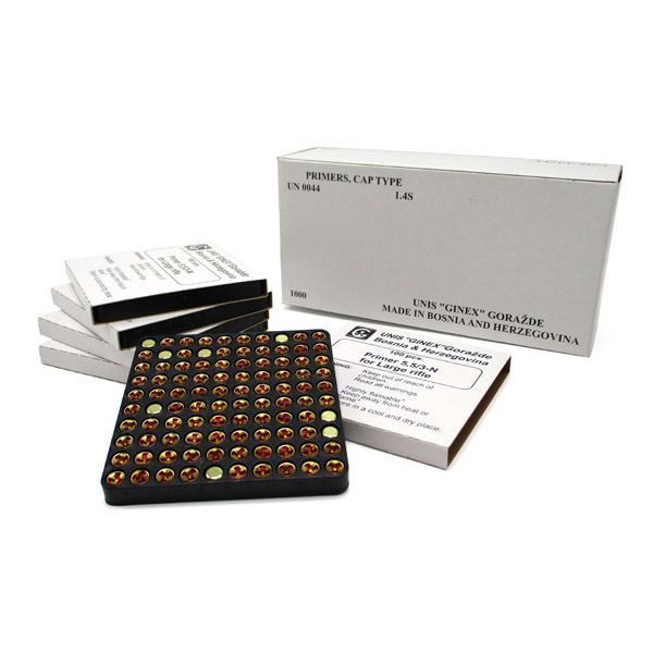 Ginex Large Rifle Primers – 1,000 count