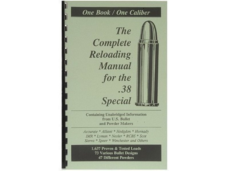 Buy Loadbooks .38 Special Each Online | Ammo And Gun Shop