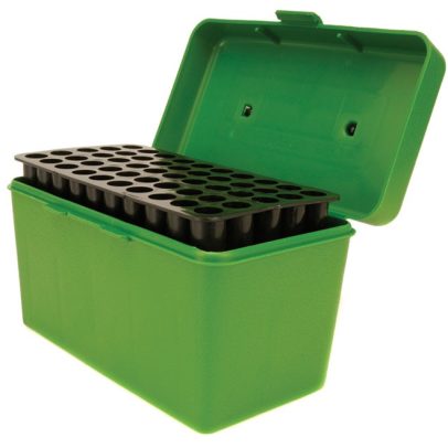 MTM  Deluxe Ammo Box 50 Round Handle 7mm Rem Mag 300 Winchester M