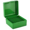 MTM  Ammo Box 100 Round Flip-Top 223 204 Ruger 6×47 Green