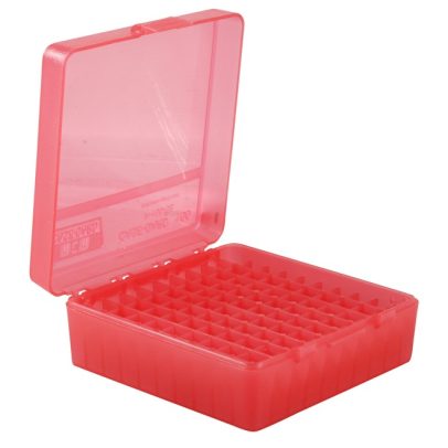 MTM  Ammo Box 100 Round Flip-Top 38 – 357
