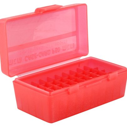 MTM  Ammo Box 50 Round Flip-Top 38 – 357