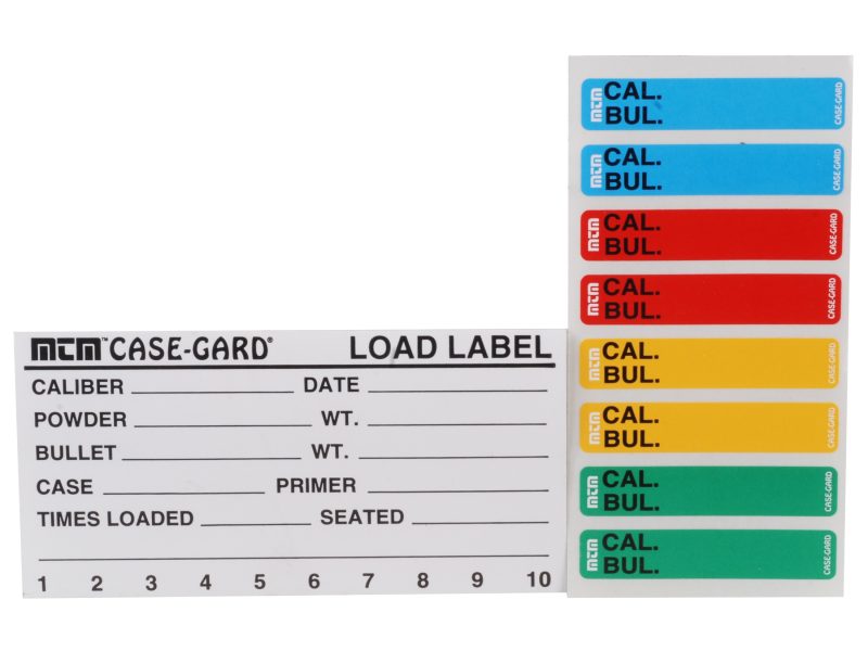 Buy MTM Universal Reloading Label for Rifle & Handgun Ammo Boxes 50 ...