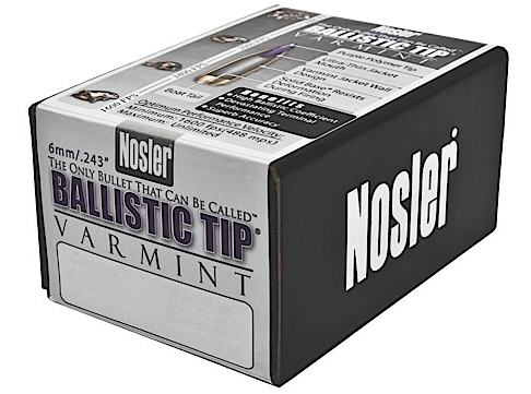 Nosler 6mm 90gr Ballistic Tip